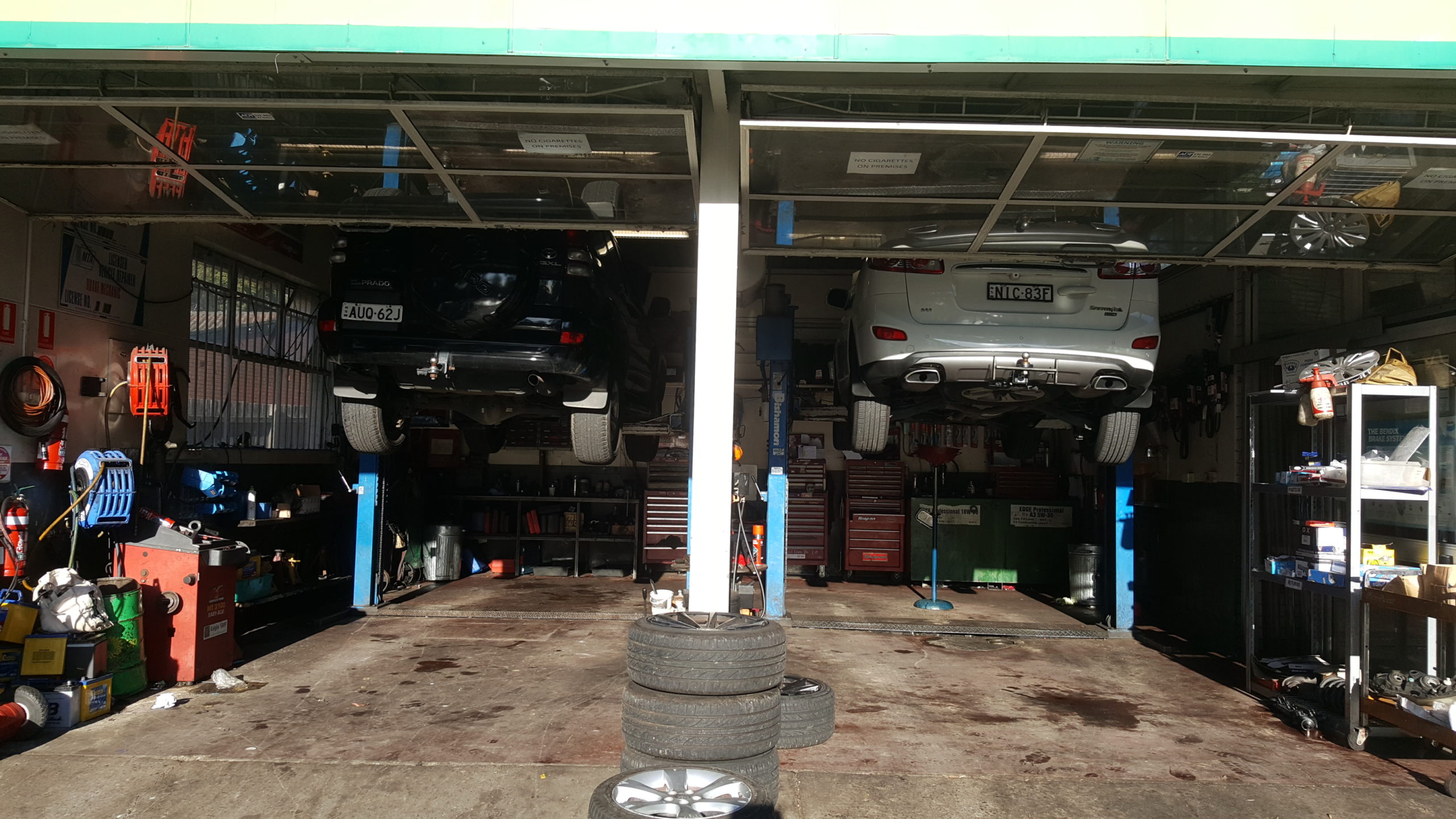 At our workshop we can work on all sorts of Vehicles !